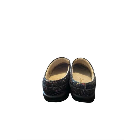 Alegria Womens Black KAY-7847 Kayla Professional Floral Print Clogs Mule Size 6. - Picture 4 of 10